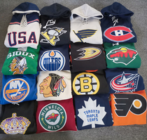 American Hockey Wear Long Sleeve Sweatshirt Plus Suede Hat Team Hip Hop Jersey Hiphop Ball Suit in Long Baseball Suit