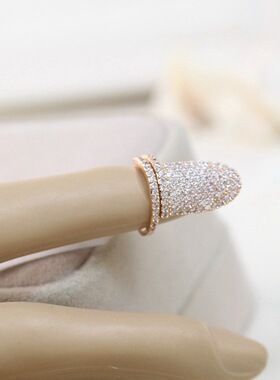 饰品时尚风微镶满钻韩版指甲盖