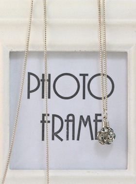 饰品百搭淑女风吊坠毛衣链