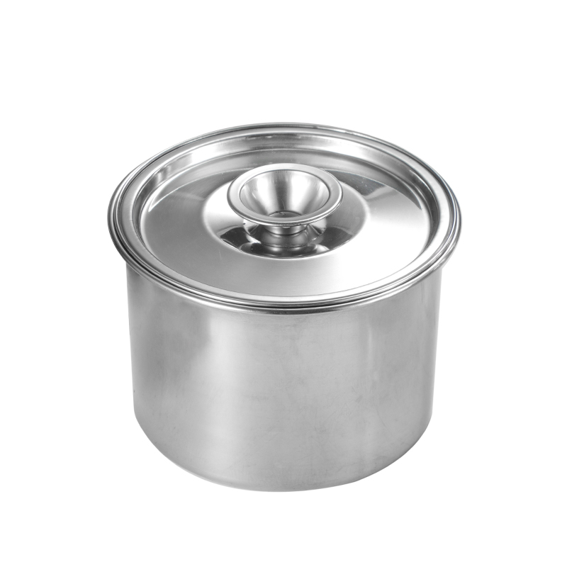 不锈钢味盅小号调味罐调料缸盐罐猪油辣椒带盖罐子圆形厨房专用-图3