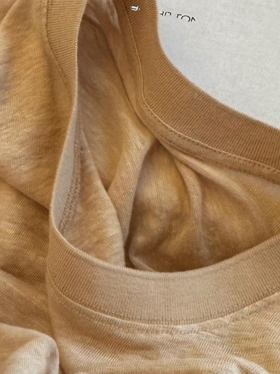 CHAO级推荐！法国进口雨露亚麻t恤短袖女亲肤凉感透气薄棉麻上衣,淘宝优惠券,粉丝福利购,淘宝优惠卷