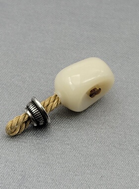 雪巴琉璃文玩三通螺墩墩大孔道小尺寸三通百香佛手diy配饰