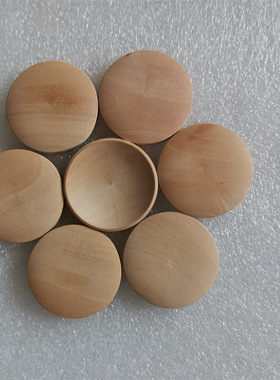 凹面木片梨木装饰可定制logo