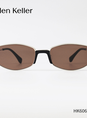 【小棕镜】海伦凯勒新款墨镜高级感时尚小框防紫外线太阳镜HK606