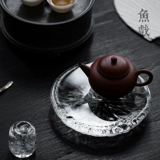 Стеклянная японская большая чайная чашка для домашнего использования, заварочный чайник, чайный сервиз, увеличенная толщина