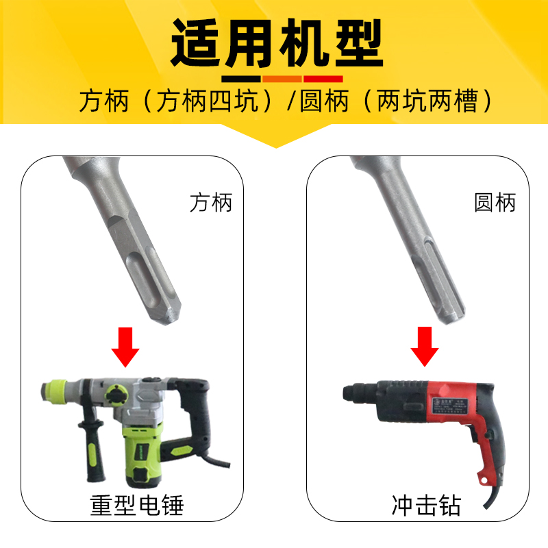 电锤墙壁开孔器钻头冲击钻空调打孔穿墙空心砖墙混凝土水管干打