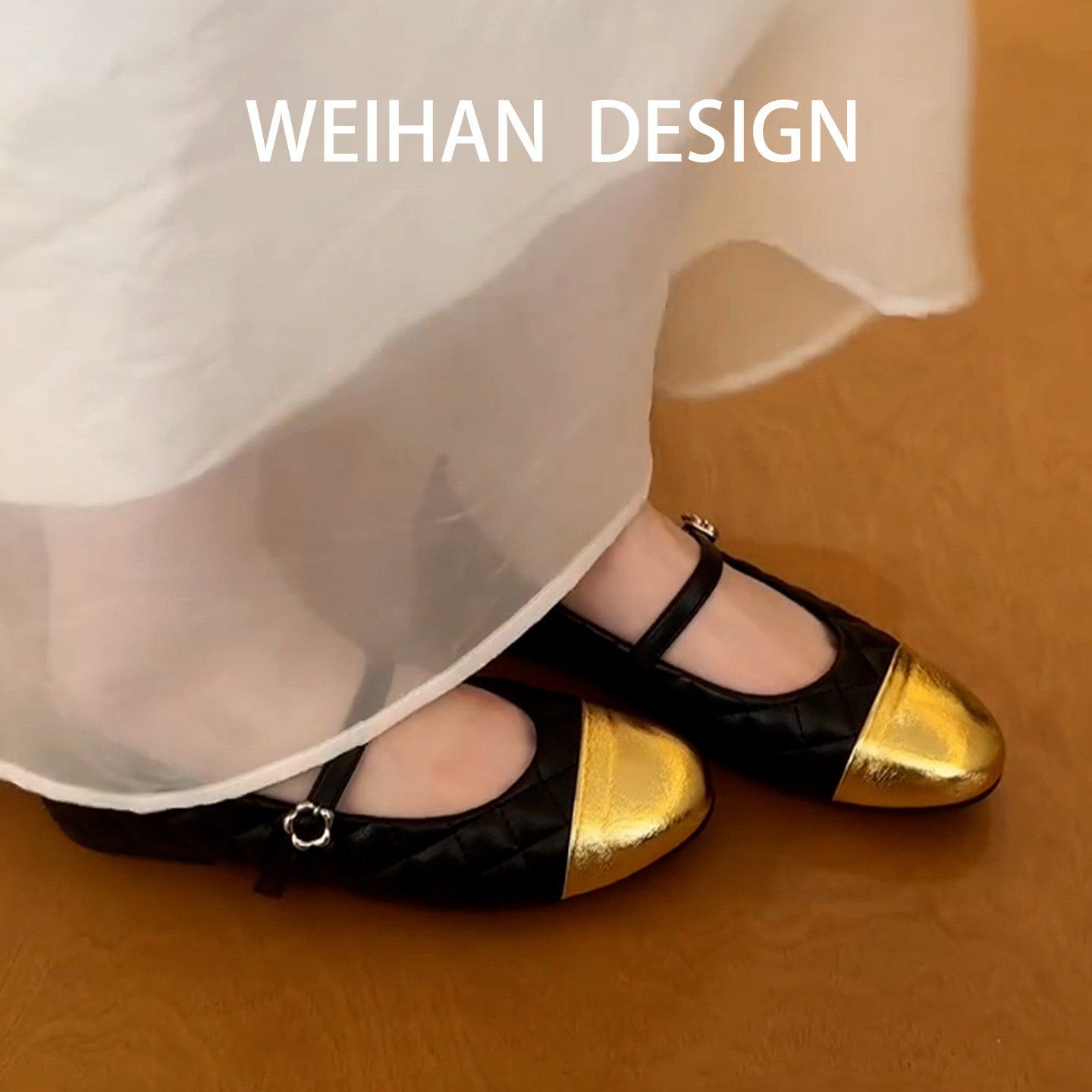 羊皮版！小香风拼色平底玛丽珍单鞋女2026春夏季晚晚风温柔豆豆鞋,淘宝优惠券,粉丝福利购,淘宝优惠卷