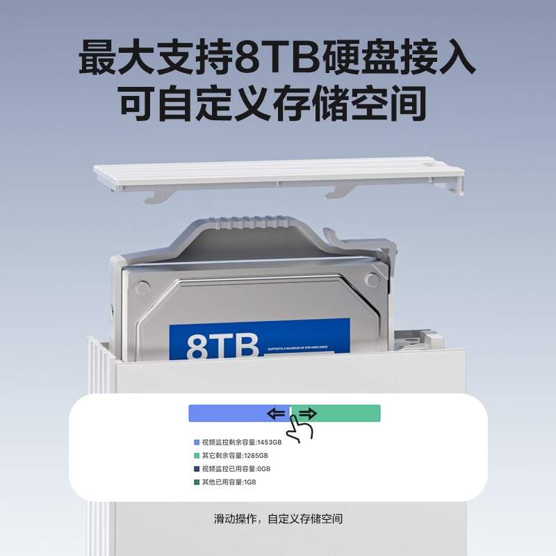 【新品上市】萤石R5C存储服务器 家用家庭网络存储私人云局域网共享网盘NAS私有云服务器 - 图2