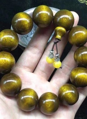 老料金丝楠木手串阴沉木