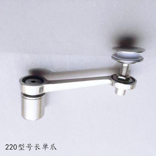 304/201不锈钢驳接爪220型号玻璃爪吸盘幕墙爪雨棚结构接驳抓支架 - 图2