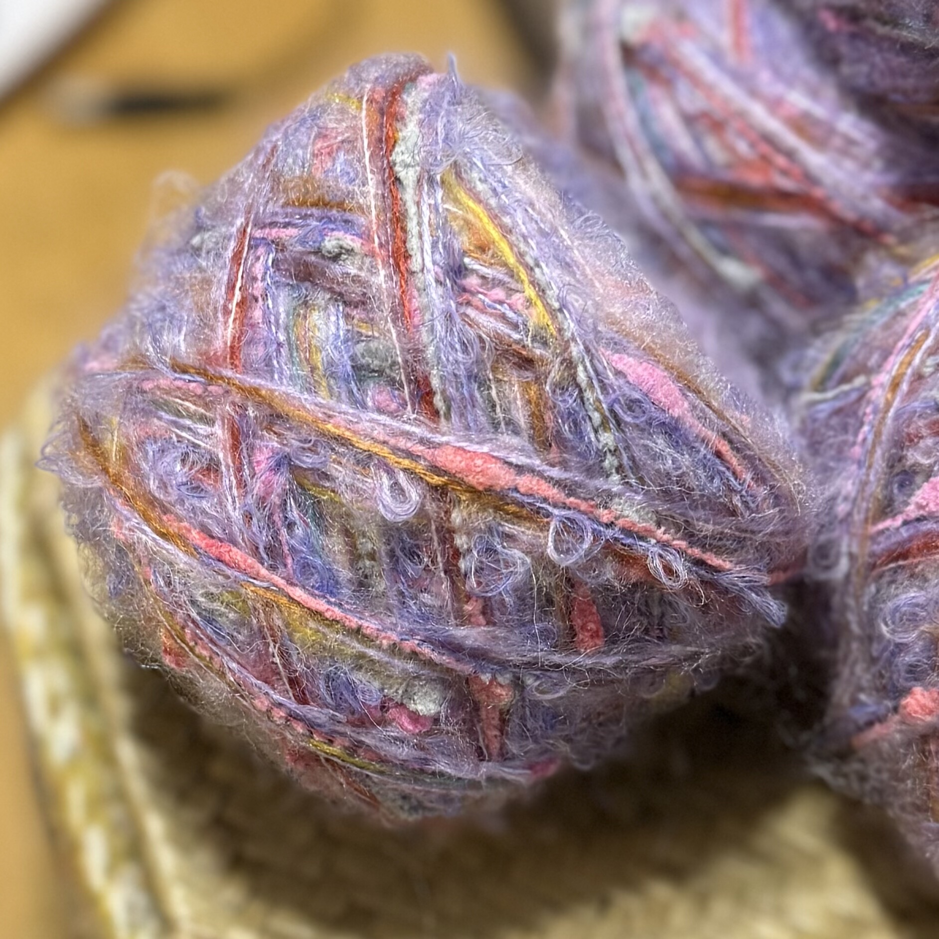 复古美拉德紫系幻彩羊毛手混线外套发卡衣服包围巾手工毛线团,淘宝优惠券,粉丝福利购,淘宝优惠卷