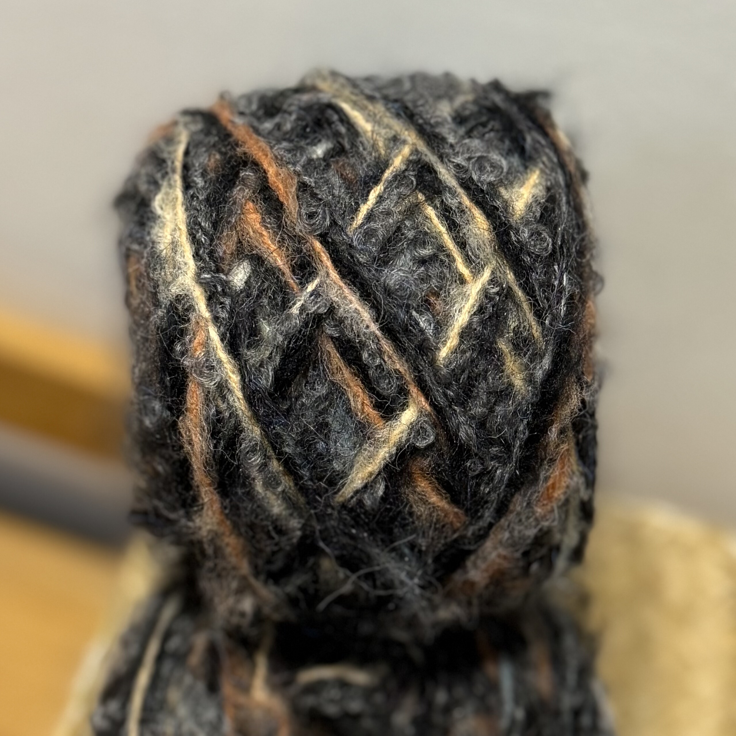 复古巴恩风黑色系油画感手编羊毛外套发卡衣服包围巾线团钩棒针,淘宝优惠券,粉丝福利购,淘宝优惠卷