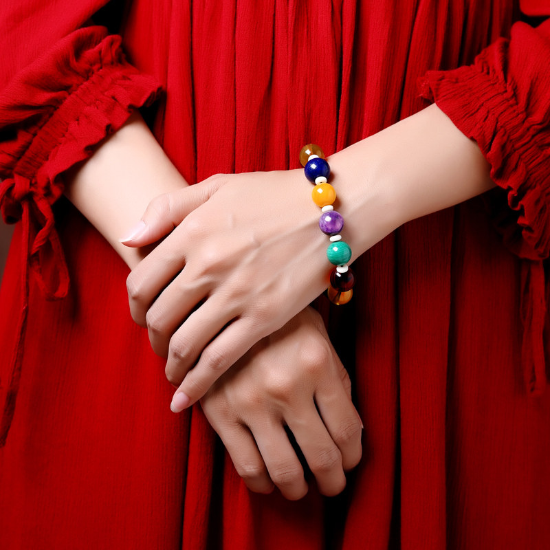 欧采妮蜜蜡多宝手串天然随形手链 oucerny欧采妮手饰