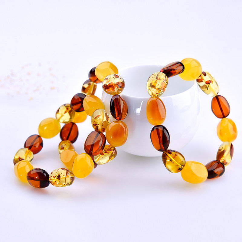 欧采妮蜜蜡天然波罗的海随形手串 oucerny欧采妮手饰