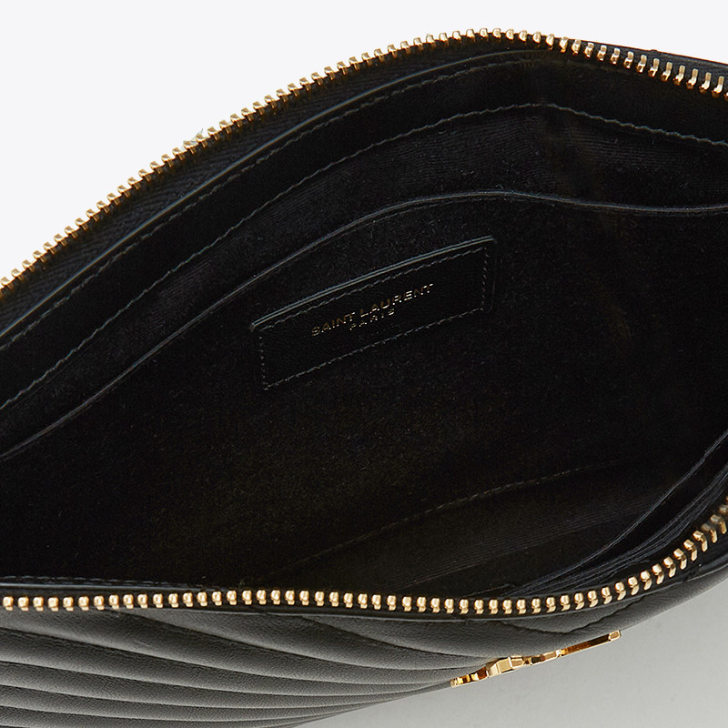 专柜同款ysl /圣罗兰女士v手腕包 万奢城女士包袋