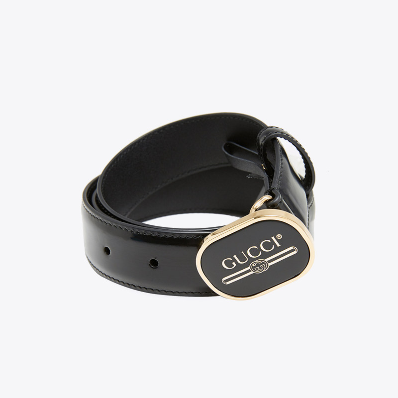 gucci /古驰男士牛皮板扣青年腰带 万奢城腰带/皮带/腰链