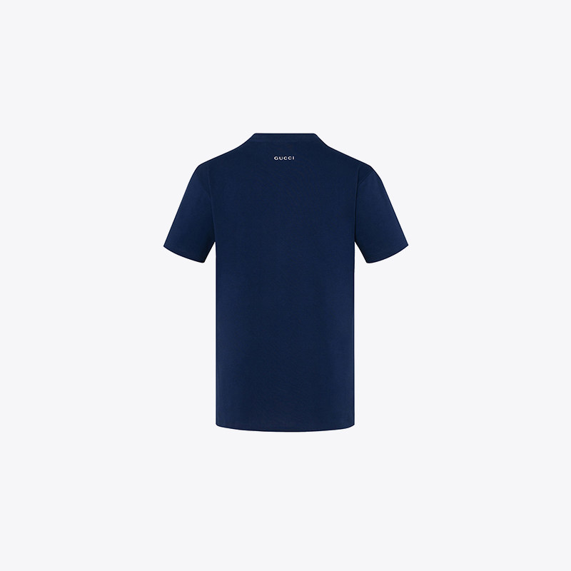 gucci /古驰男士新款船锚印花t恤 万奢城T恤