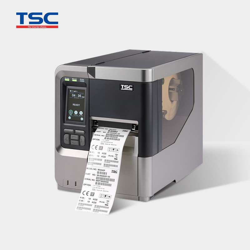 TSC/台半  条码打印机MX240P MX340P MX640P工业条码打印机服装吊 - 图0
