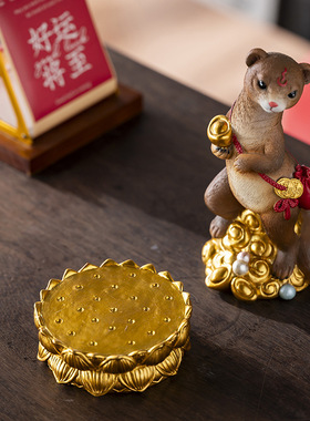 东北黄鼠狼招财进宝供奉摆件