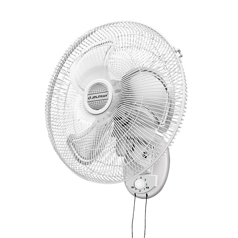 金羚壁扇18寸大风工业墙上挂的壁电风扇挂墙壁摇头商用壁挂式贴壁_虎窝淘