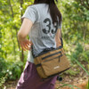 Japanese and Korean lightweight plaid multifunctional crossbody mobile phone bag