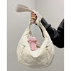 Lu women's crossbody bag, dumpling bag, croissant bag, portable multi-pocket cycling shoulder bag, fashionable cloth bag, sports yoga bag