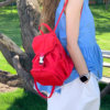Ins lightweight nylon fabric versatile small backpack