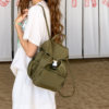 Ins lightweight nylon fabric versatile small backpack