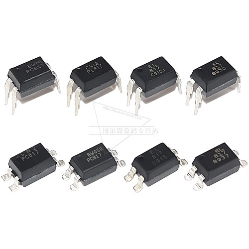 PC817C 817 EL817B光耦单通道光电耦合器直插DIP4贴片SOP-4 - 图3