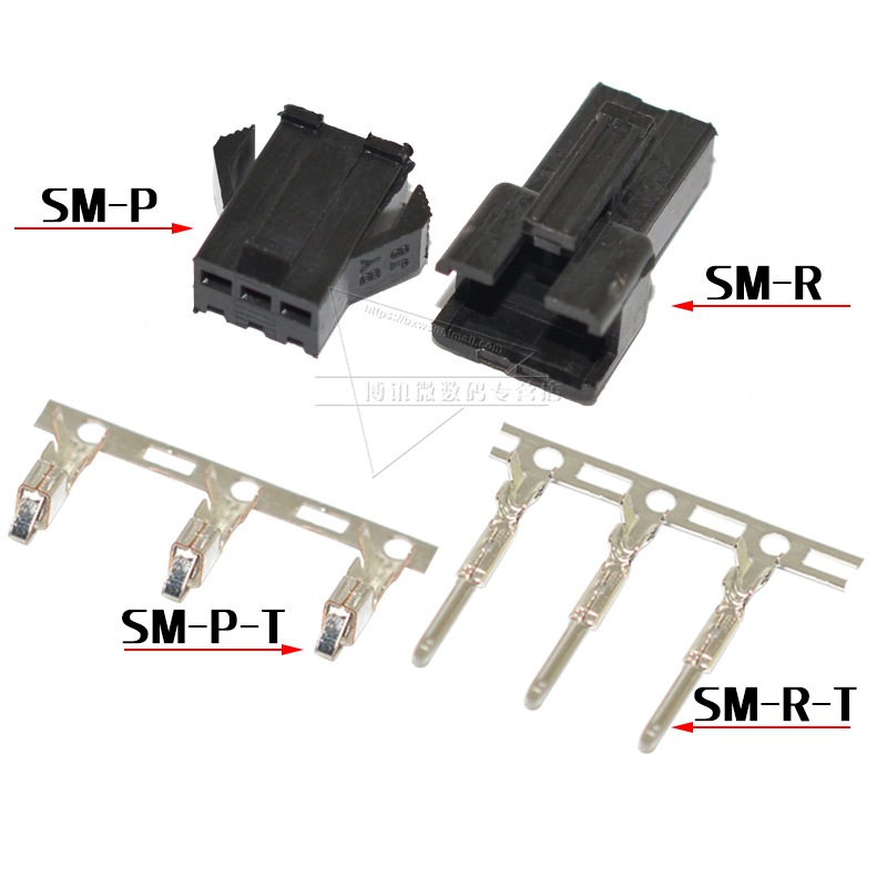 SM2.5/2.54mm端子空中对接接线压线端子连接器接插件簧片冷压头