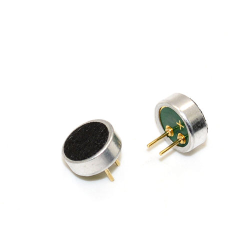 6*2.2mm 咪头 电容式 驻极体话筒 拾音器 传声器 52DB 带引脚 - 图0