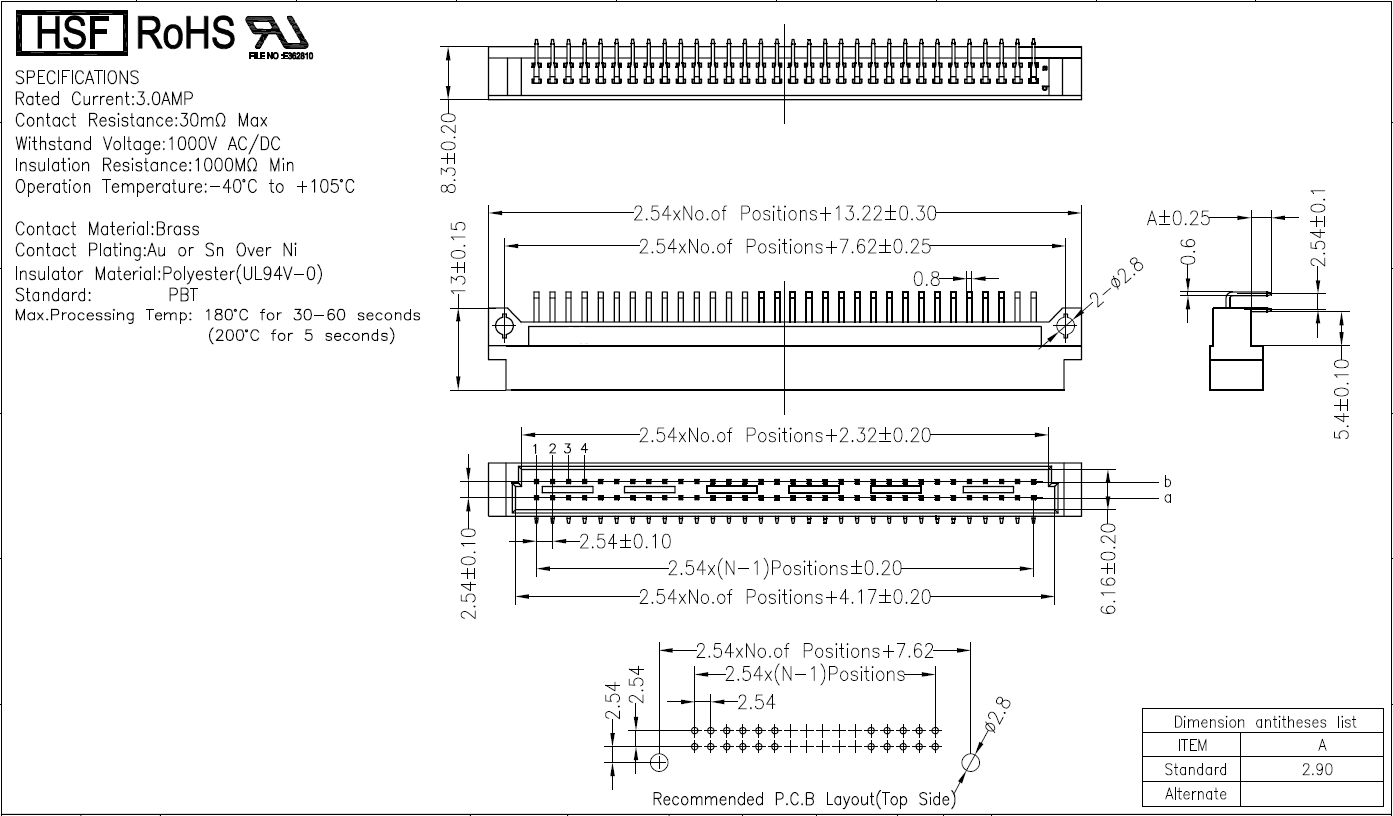 232欧式插座9001-35321C00A双排弯针2x16p两排弯脚32芯针座_虎窝淘