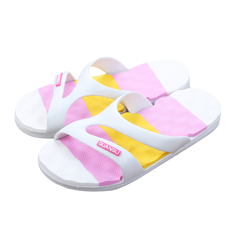 新款拖鞋女夏女鞋厚底平底防滑外穿室内时尚居家用情侣凉拖鞋男士