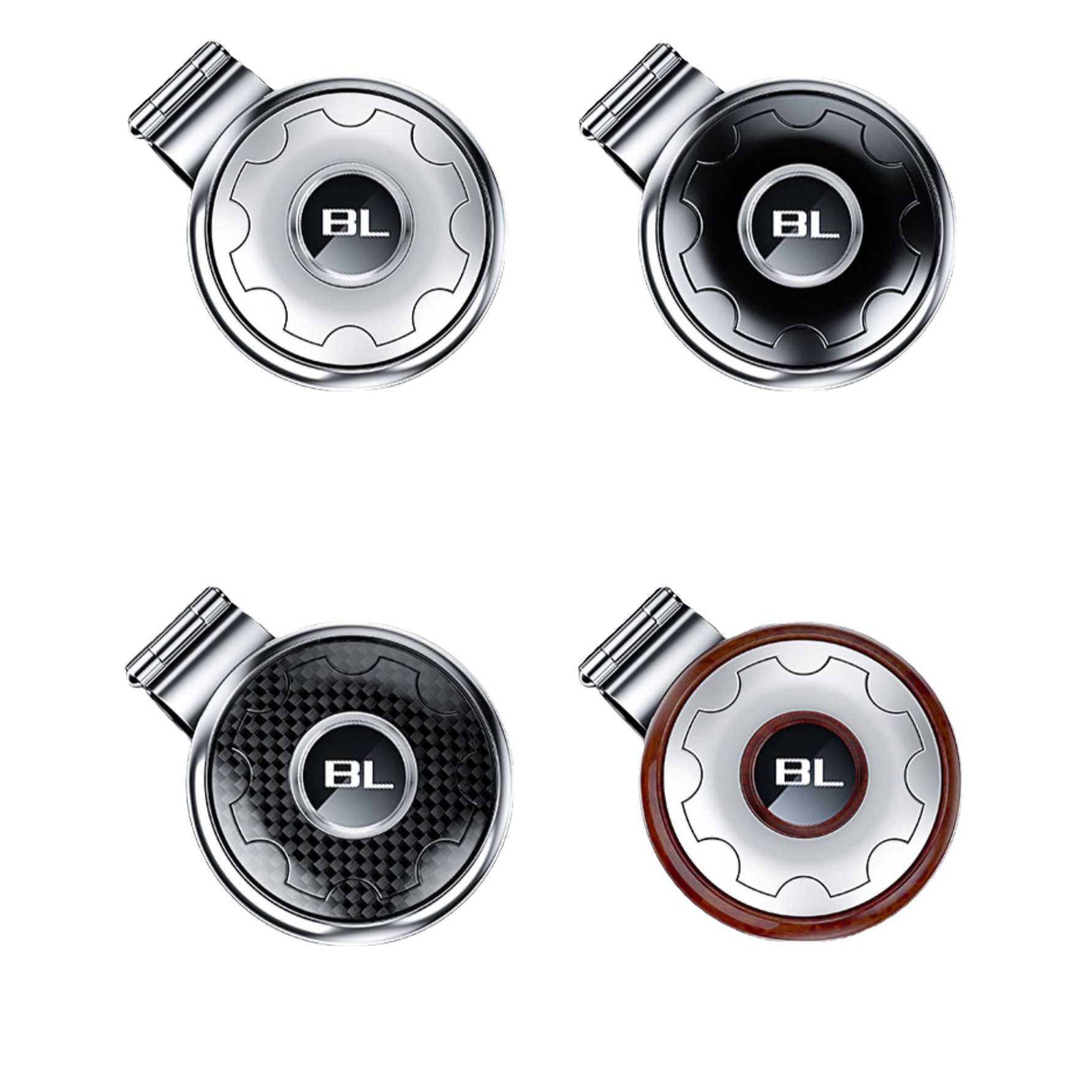 方向盘助力器汽车转向辅助器省力球金属轴承式单手打转向助力神器 - 图3