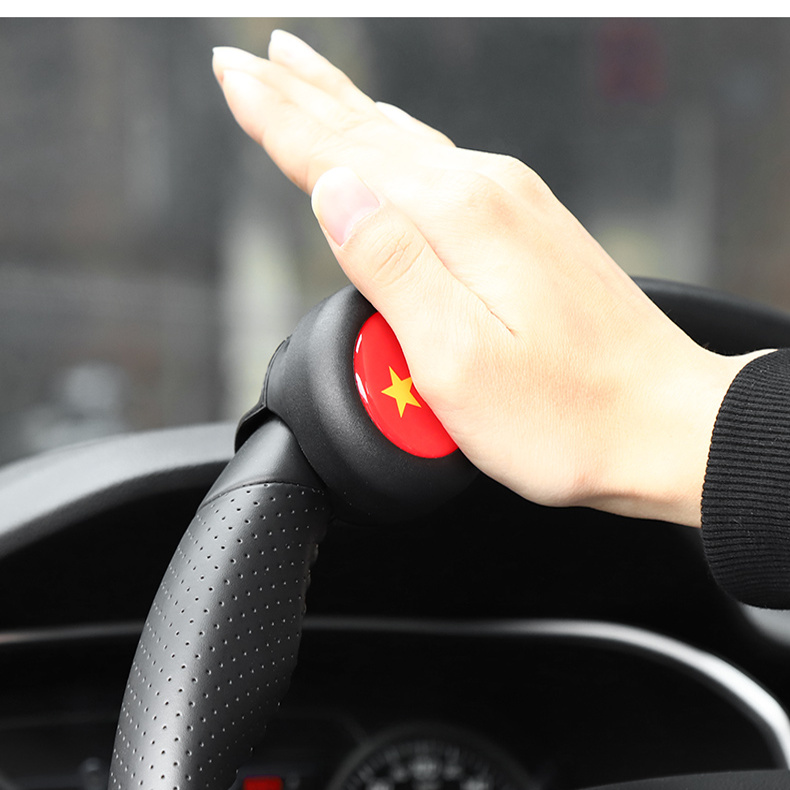 方向盘助力器汽车转向辅助器省力球金属轴承式单手打转向助力神器 - 图2