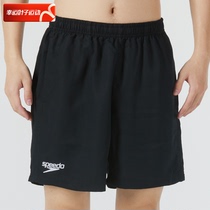 Speedo Speed Ratio Tao Black Casual Loose Shorts Mens New Fitness Training Swim Sports Pants 50% Swimming Pants