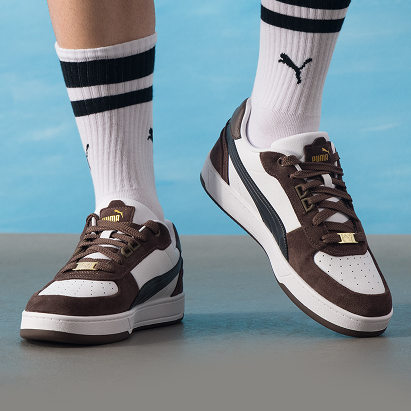 PUMA彪马板鞋男鞋女鞋2025冬季新款低帮复古情侣休闲运动鞋395080 - 图0