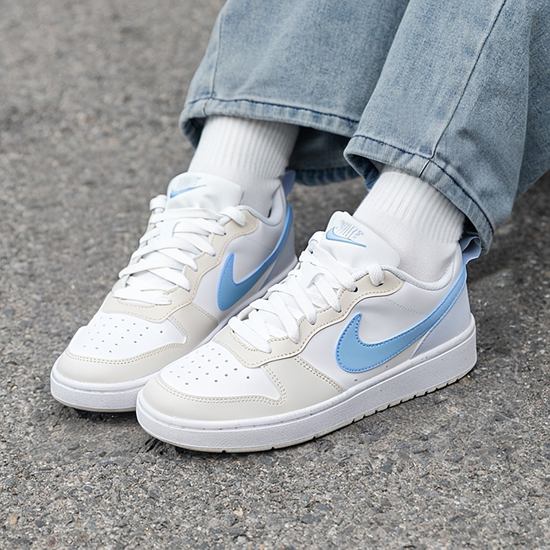 NIKE耐克正品板鞋女鞋2026冬季新款运动休闲鞋COURT小白鞋大童鞋,淘宝优惠券,粉丝福利购,淘宝优惠卷