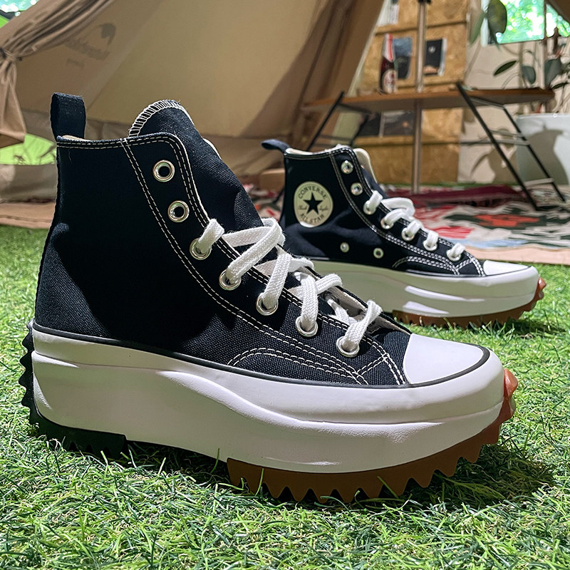 匡威高帮厚底帆布鞋男鞋女鞋秋季新款复古板鞋透气显高舒适休闲鞋,淘宝优惠券,粉丝福利购,淘宝优惠卷