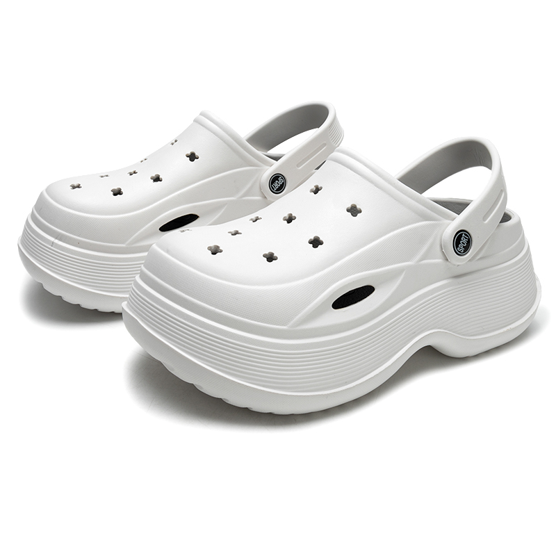 Lanbu蓝步厚底凉鞋女鞋夏季新款轻便透气沙滩鞋休闲拖鞋运动凉拖 - 图0