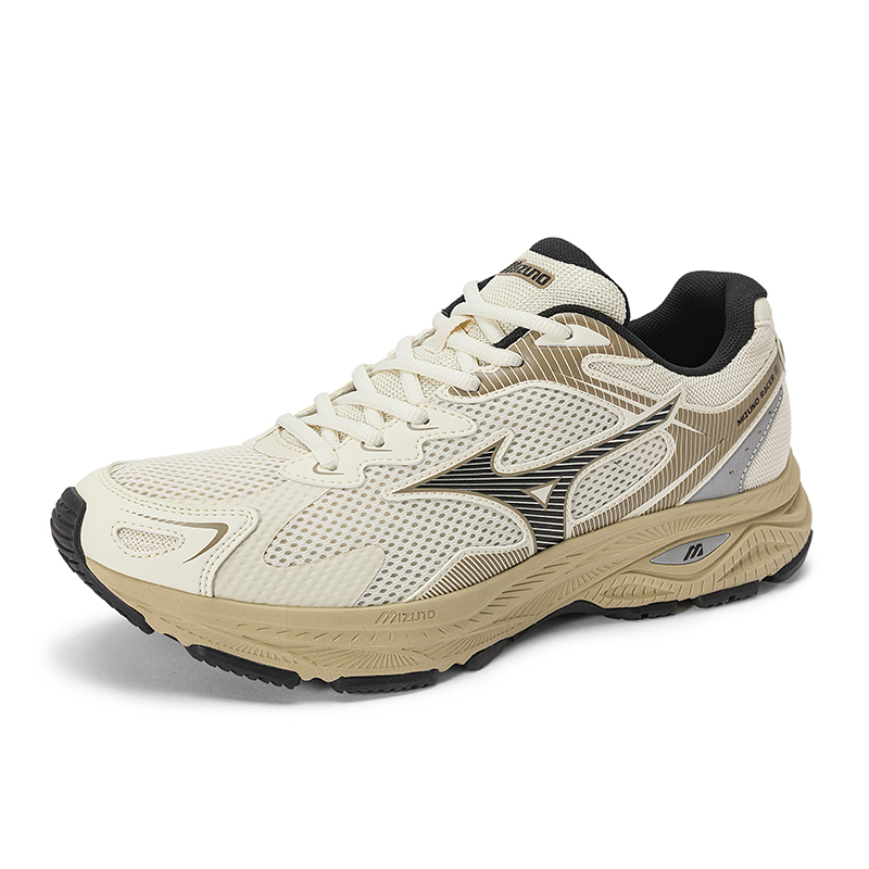 mizuno男女秋季休闲缓震拼接跑步鞋 幸运叶子跑步鞋