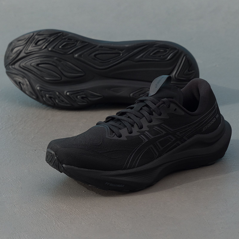 Asics亚瑟士男子跑步鞋稳定支撑轻量回弹黑武士运动鞋1011C055,淘宝优惠券,粉丝福利购,淘宝优惠卷