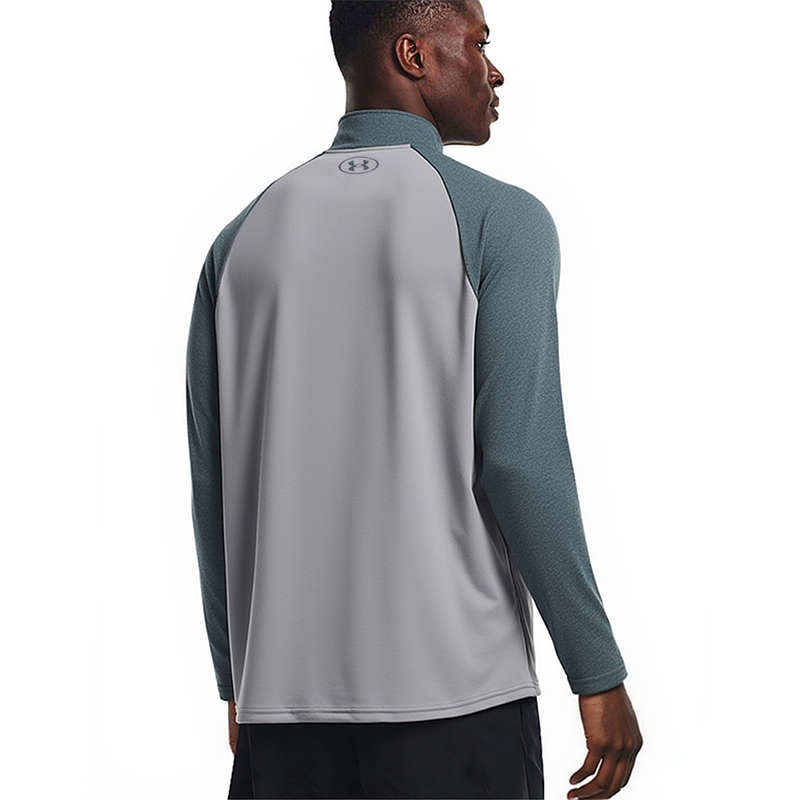 UA安德玛速干衣半拉链长袖T恤男士新款健身训练服跑步运动服上衣,淘宝优惠券,粉丝福利购,淘宝优惠卷