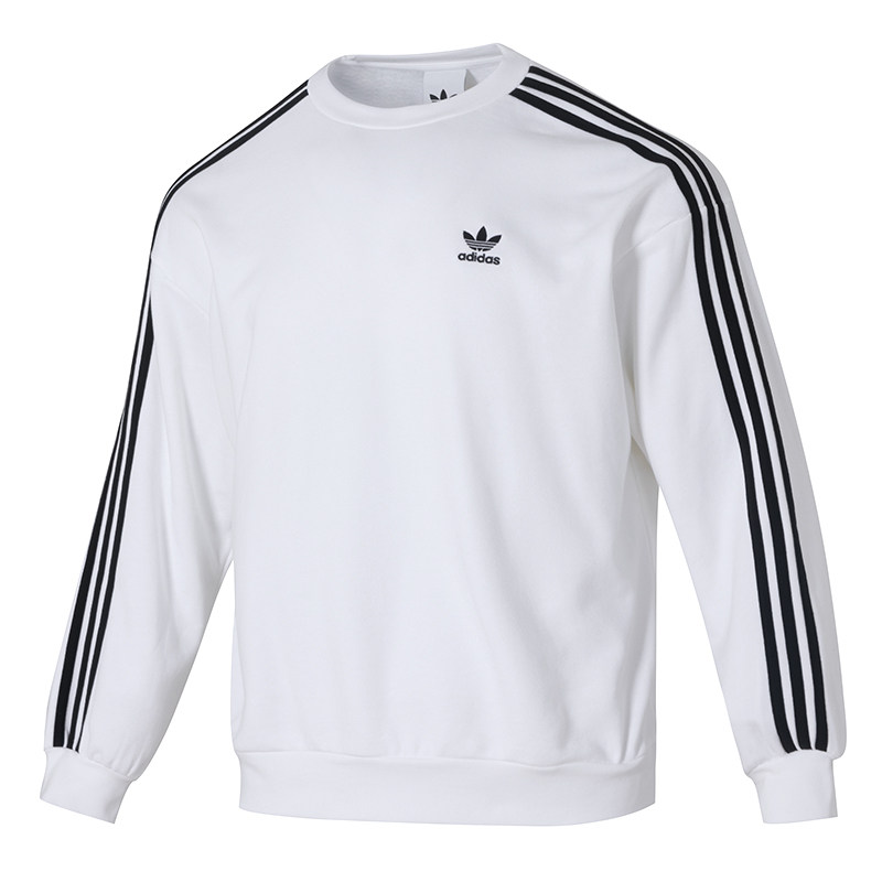 ~阿迪达斯三叶草男装2025冬季新款潮流时尚休闲套头衫舒适圆领卫,淘宝优惠券,粉丝福利购,淘宝优惠卷