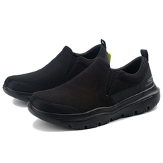 Энергичный обувь 斯凯奇官方旗舰官网男鞋2022春季新款运动鞋黑色一脚穿休闲健步鞋