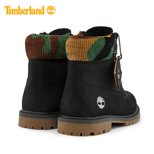 Timberland添柏岚踢不烂女鞋春季新款马丁靴户外休闲高帮鞋A2M7T-图1