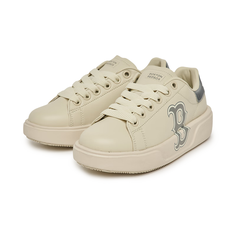 MLB官方 板鞋男鞋女鞋运动鞋情侣厚底休闲鞋低帮小白鞋子面包鞋潮,淘宝优惠券,粉丝福利购,淘宝优惠卷