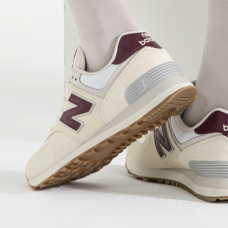 New Balance NB 官方正品女鞋复古休闲鞋时尚运动鞋跑鞋 WL574RCF - 图2