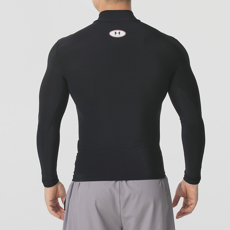 UA安德玛紧身衣长袖T恤男士新款跑步健身服半高领速干透气运动服,淘宝优惠券,粉丝福利购,淘宝优惠卷