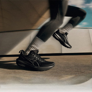 亚瑟士男鞋秋季新款GT-1000 14跑步鞋黑武士运动鞋轻便透气慢跑鞋